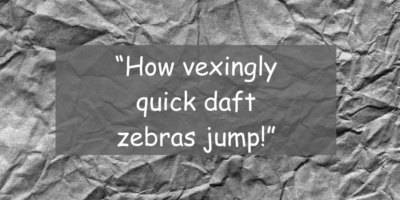 Comic Sans MS Font Preview