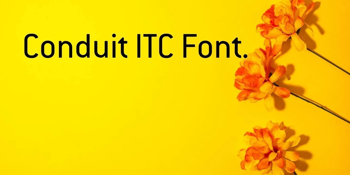Conduit ITC Font