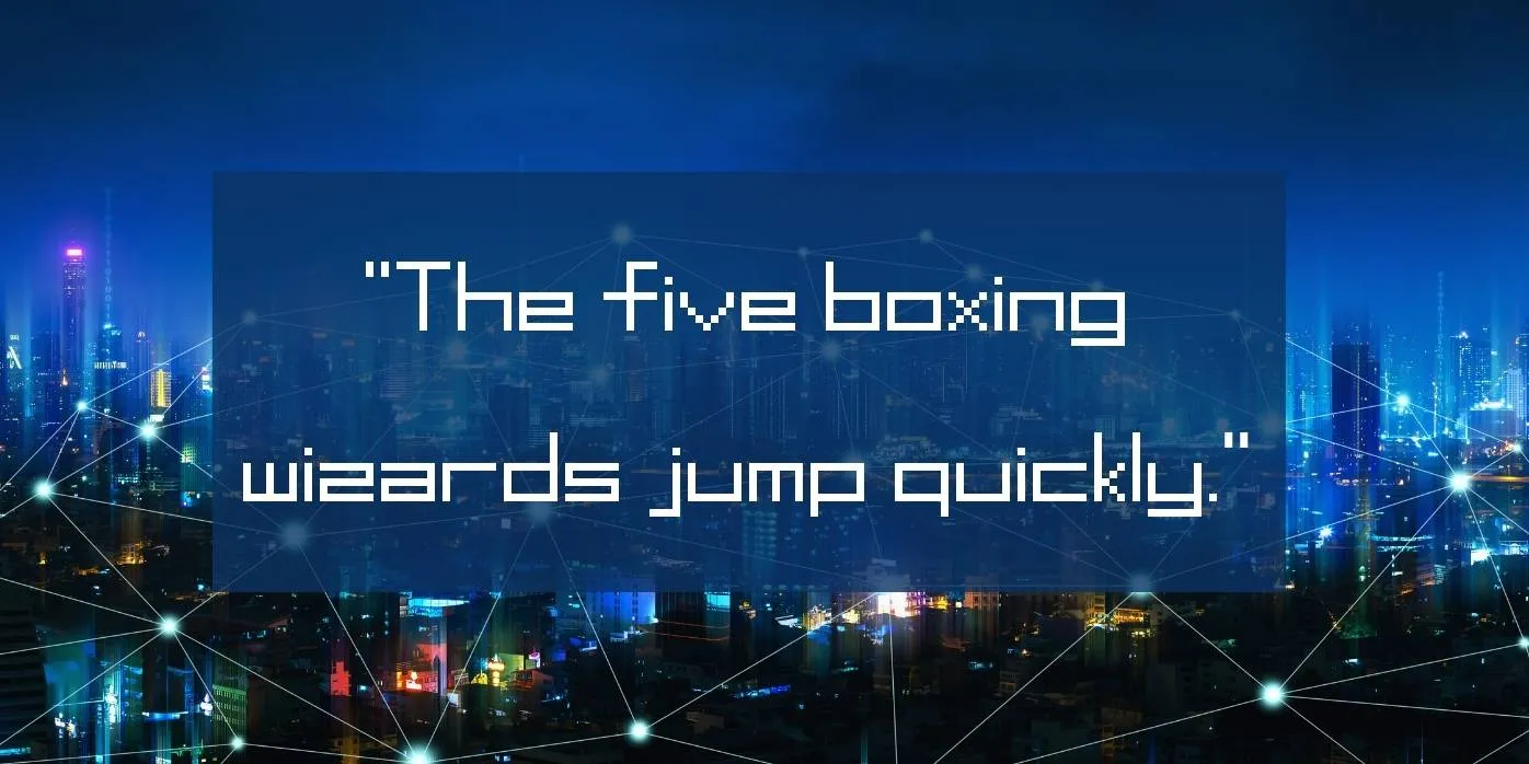 Connections Font Preview
