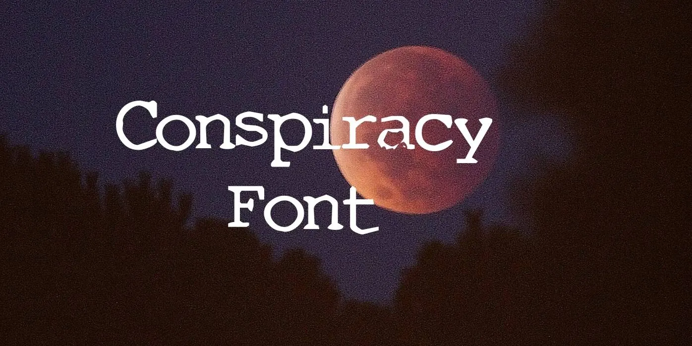 Conspiracy Font
