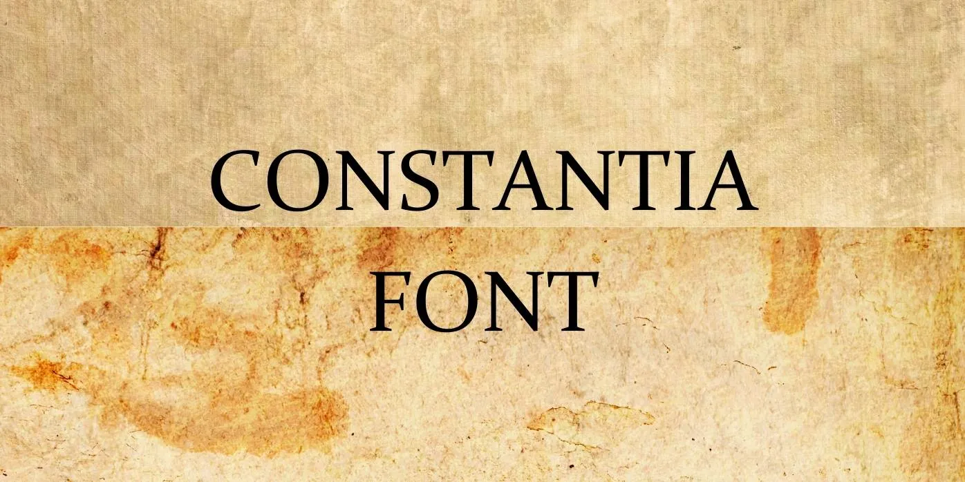 Constantia Font