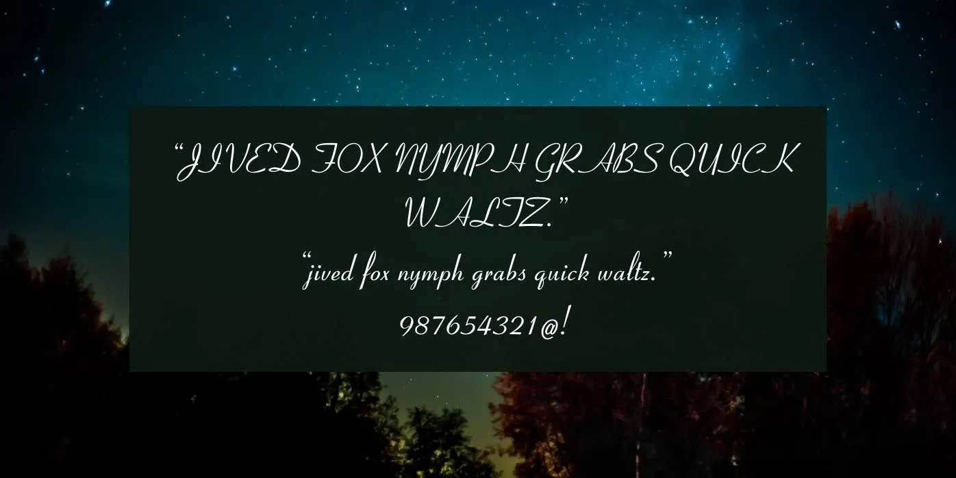 Coronets Font Preview