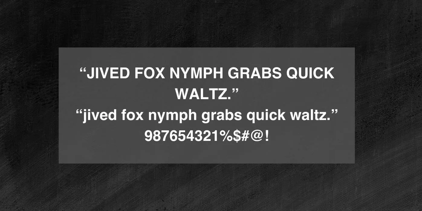 Crate Barrel Font Preview