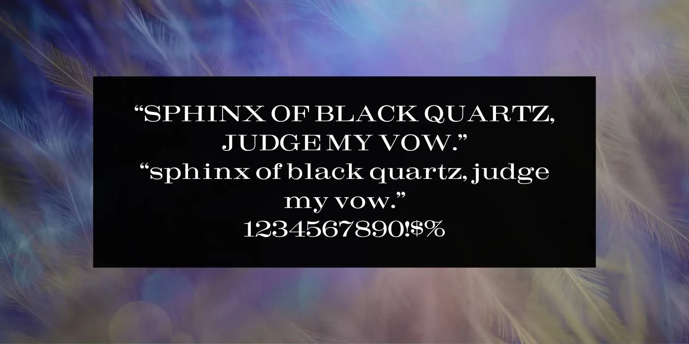 Craw Modern Font Preview