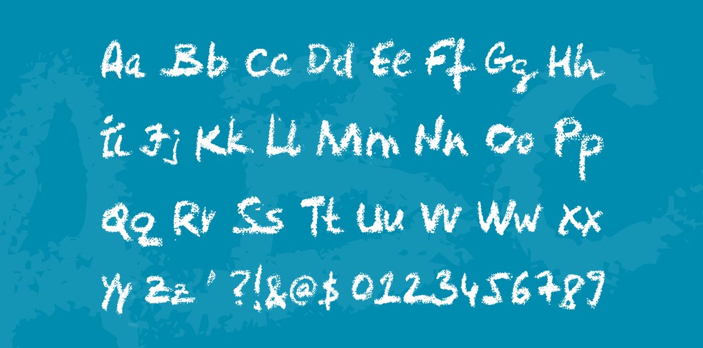 Crayola Font Preview