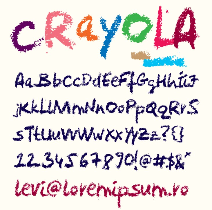 Crayola Font