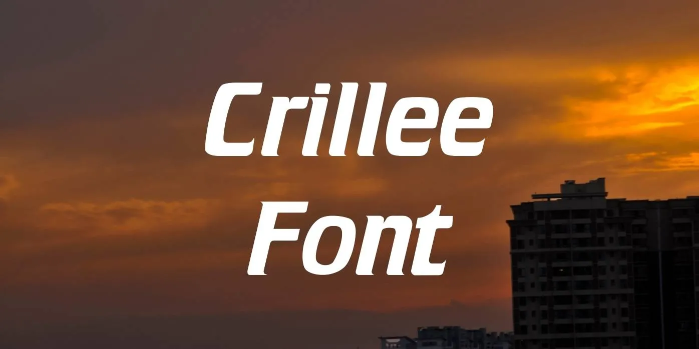 Crillee Font