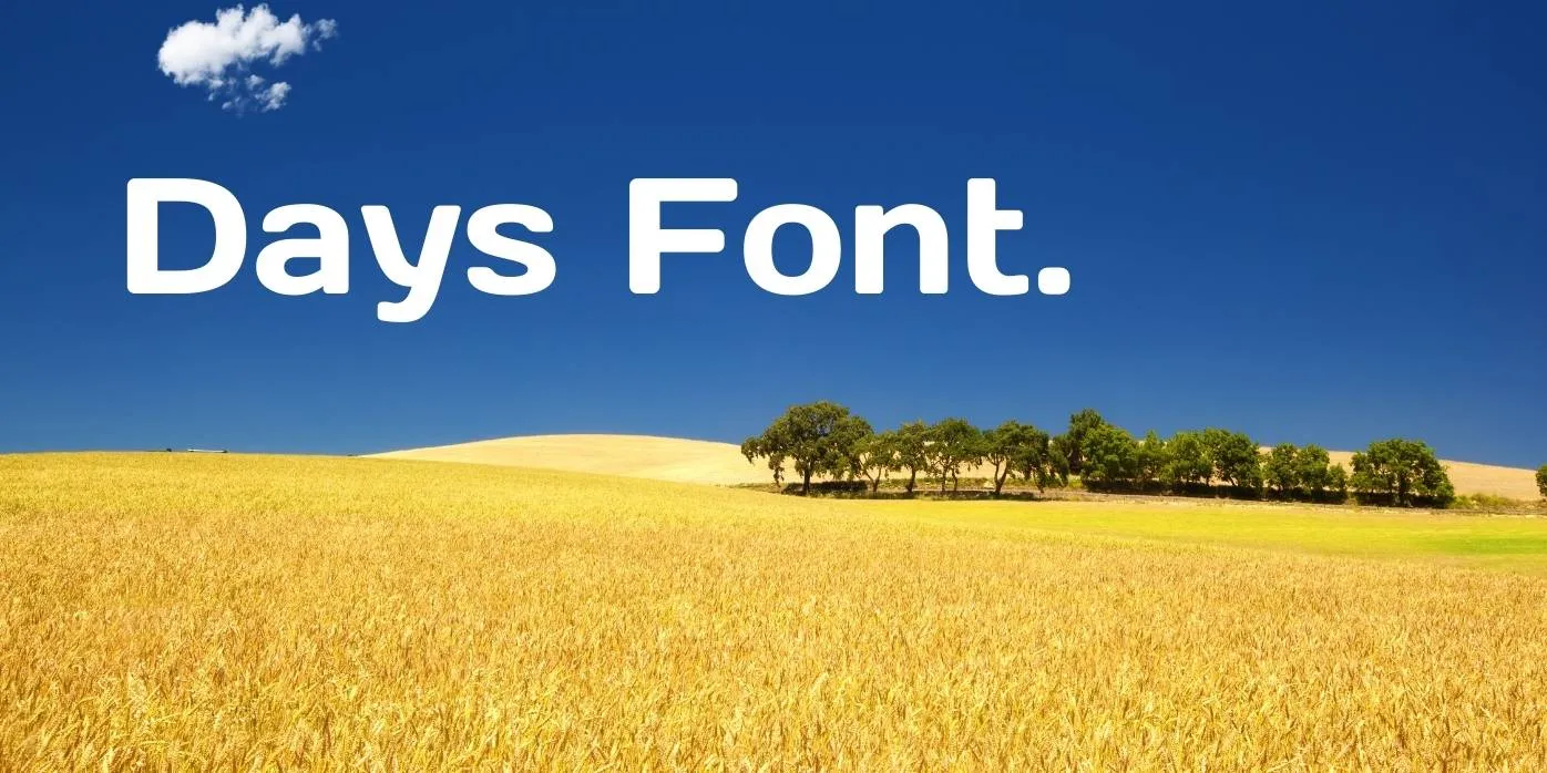 Days Font