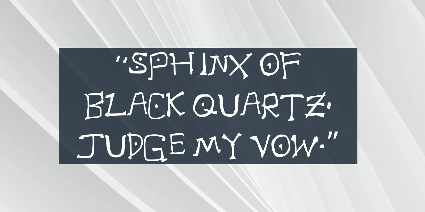 Death Note Font Preview