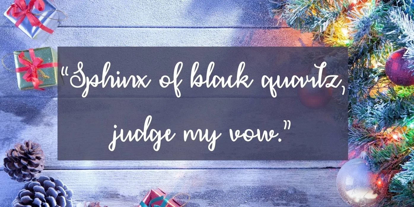 December Calligraphy Font Preview