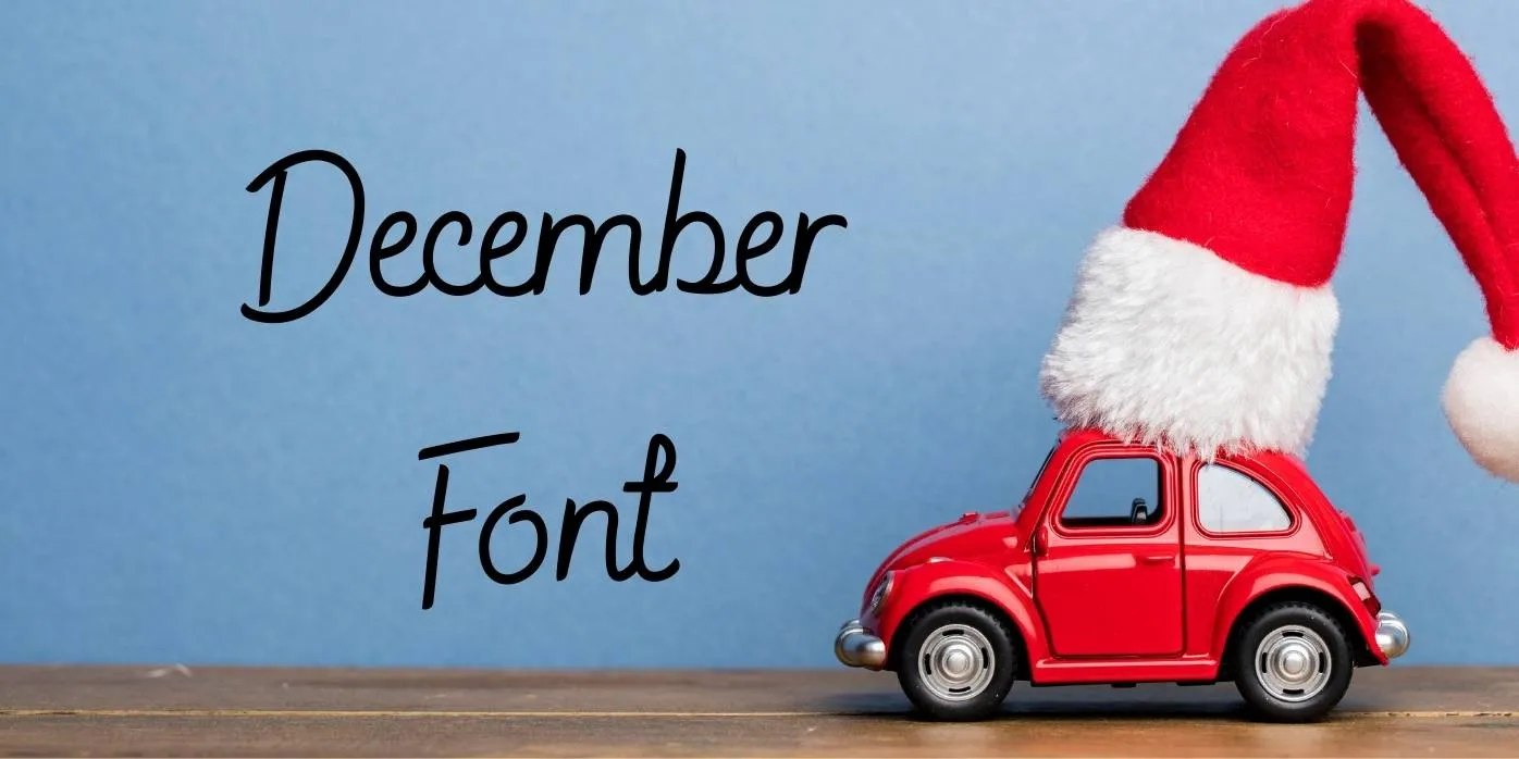 December Font