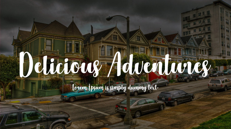 Delicious Adventures Font