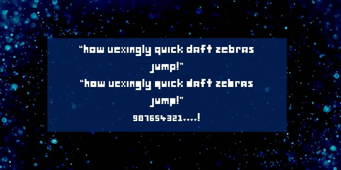 Deltarune Font Preview