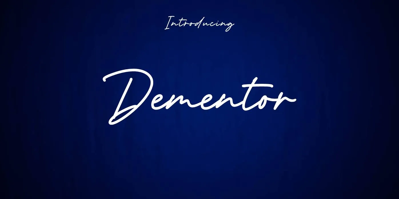 Dementor Font