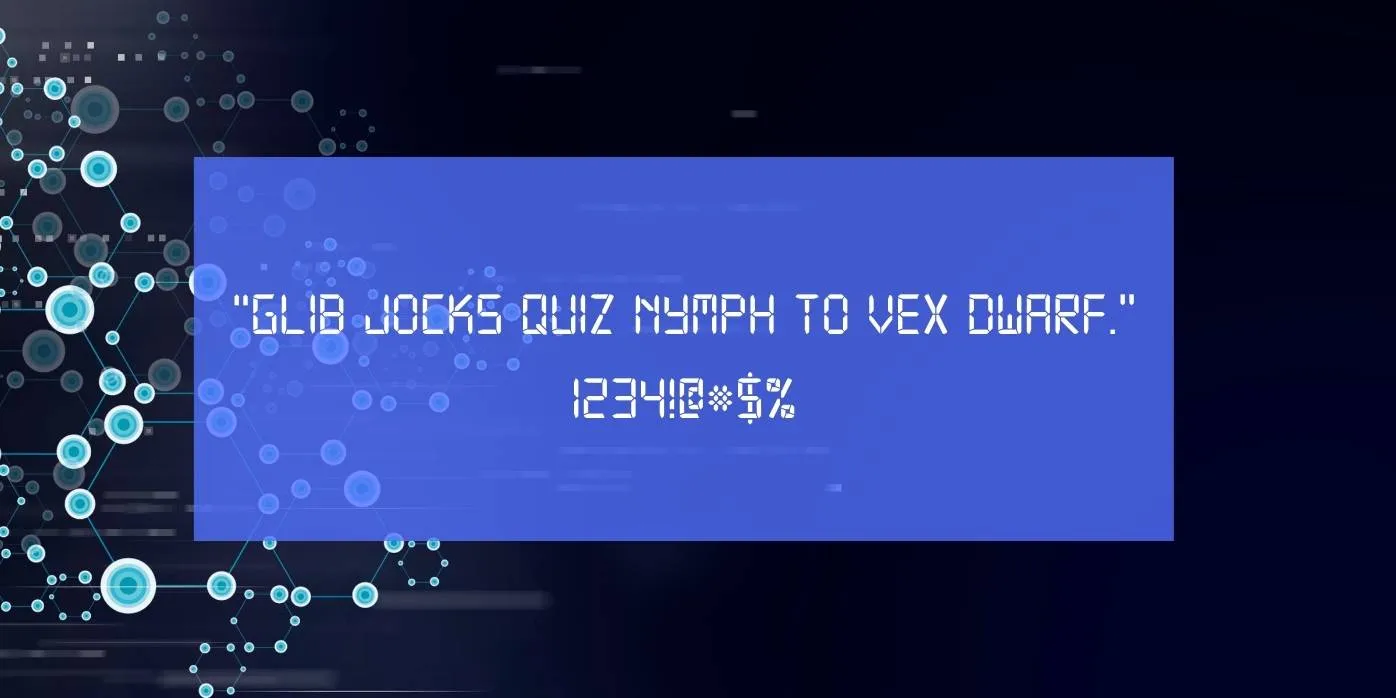 Digital 7 Font Preview