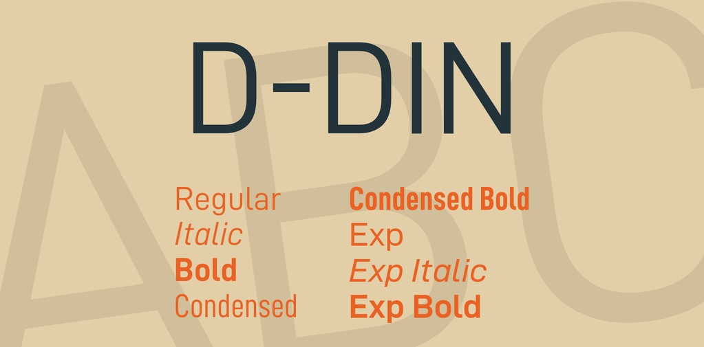 Din Regular Font