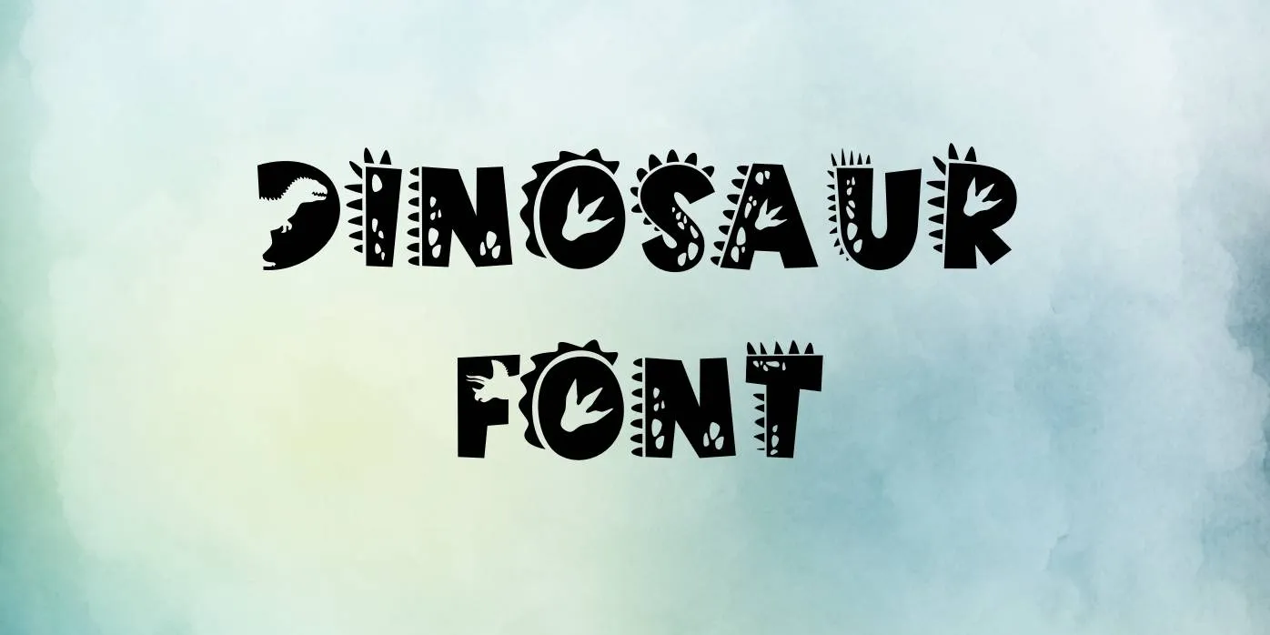 Dinosaur Font