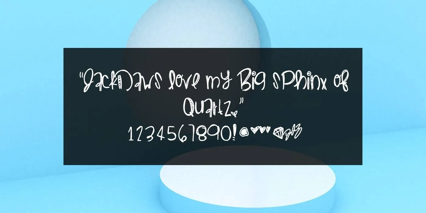 Dirty Pop Font Preview