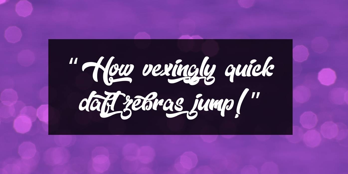 Dope Font Preview