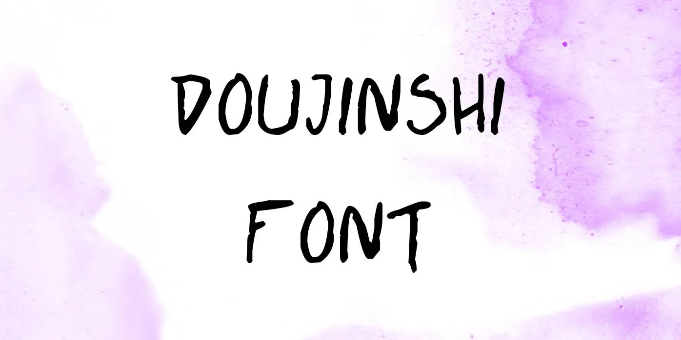 Doujinshi Font