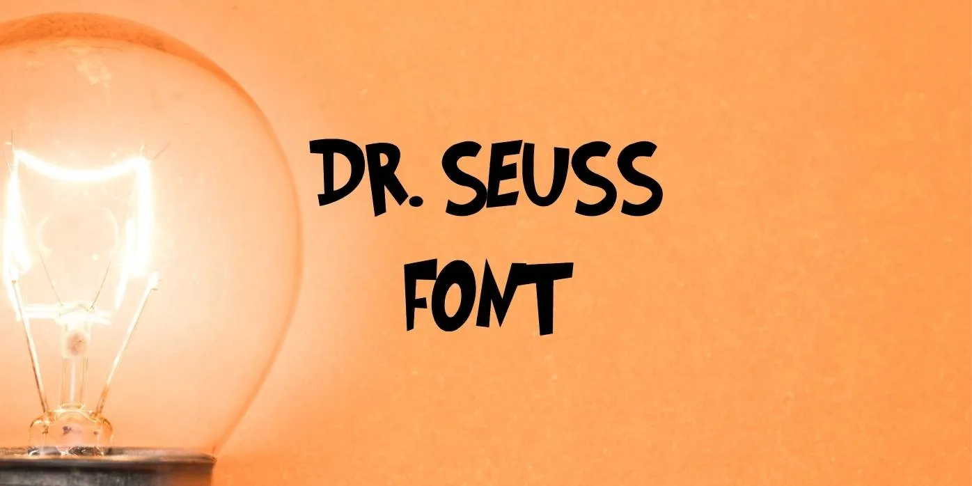 Dr Seuss Font