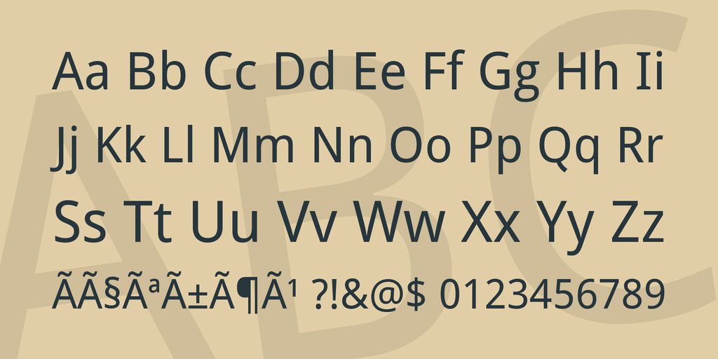 Droid Sans Font Preview