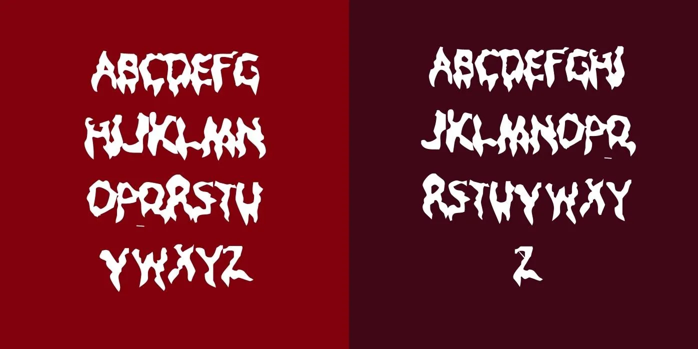 Droopy Poopy Font Preview