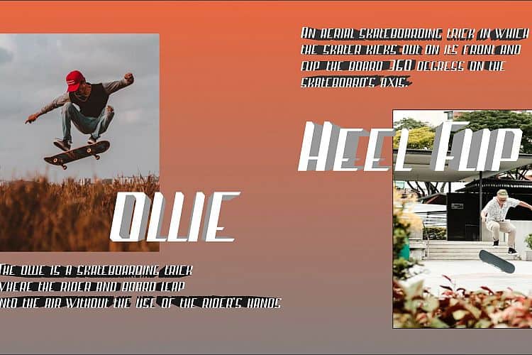 Droping Font Preview