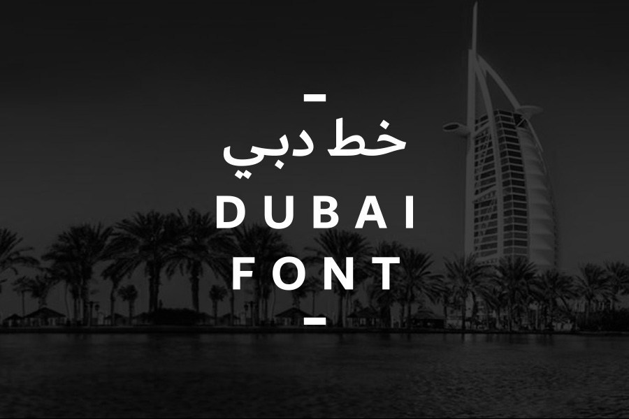 Dubai Font Preview