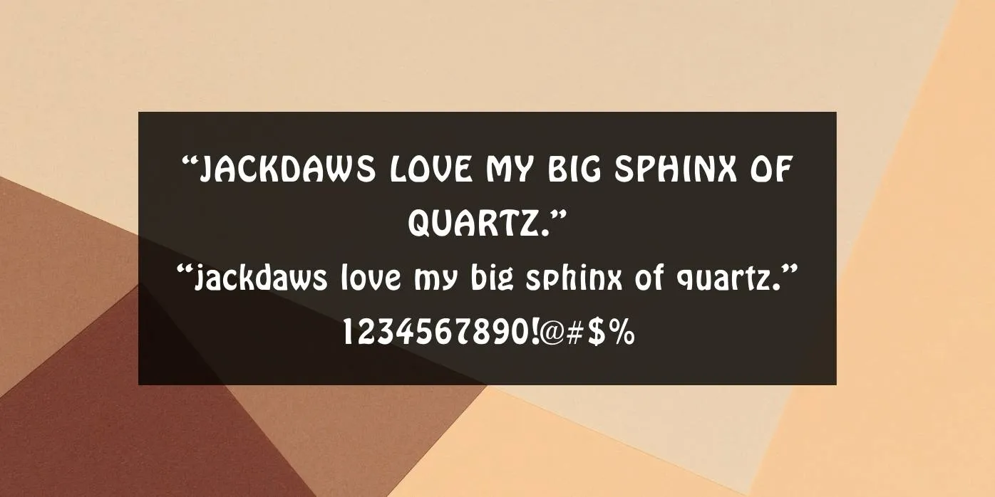 Dukes of Hazzard Font Preview