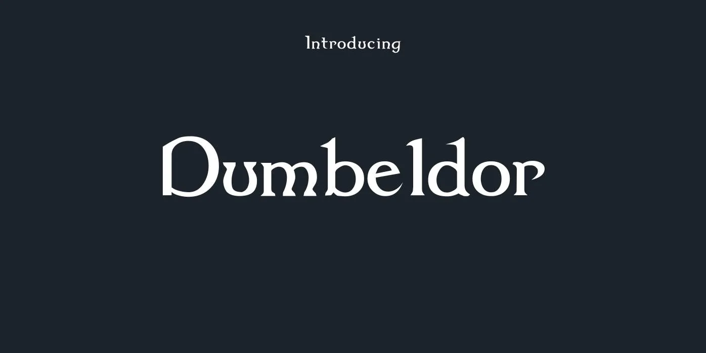 ≠Dumbeldor Font