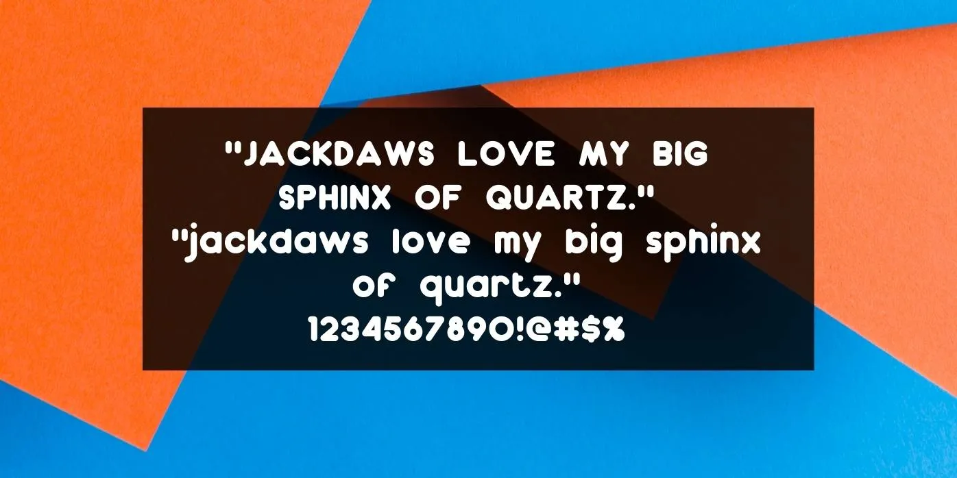Dunkin Font Preview