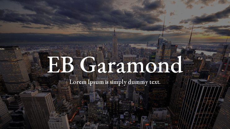 EB Garamond Font