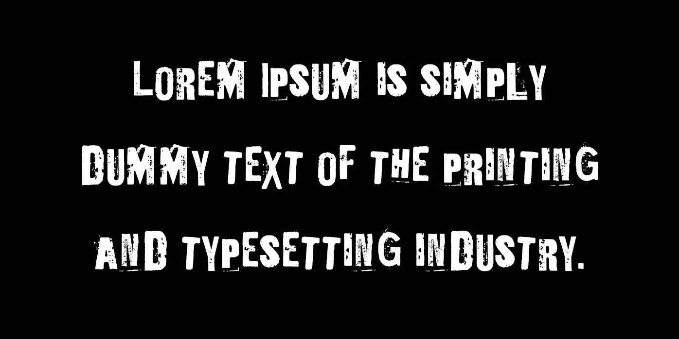 Ed Gein Font Preview