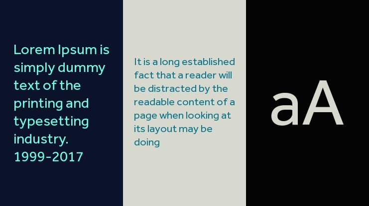 Effra Font Preview