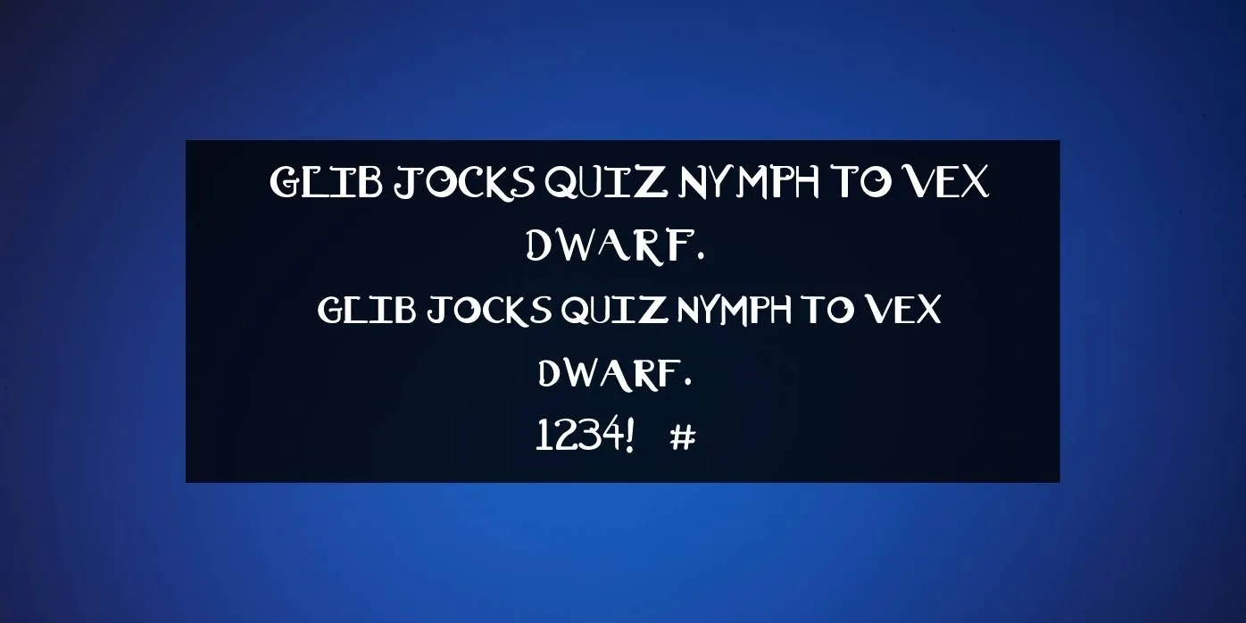 Encanto Font Preview