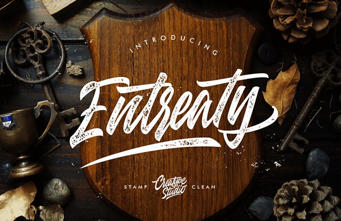 Entreaty Font