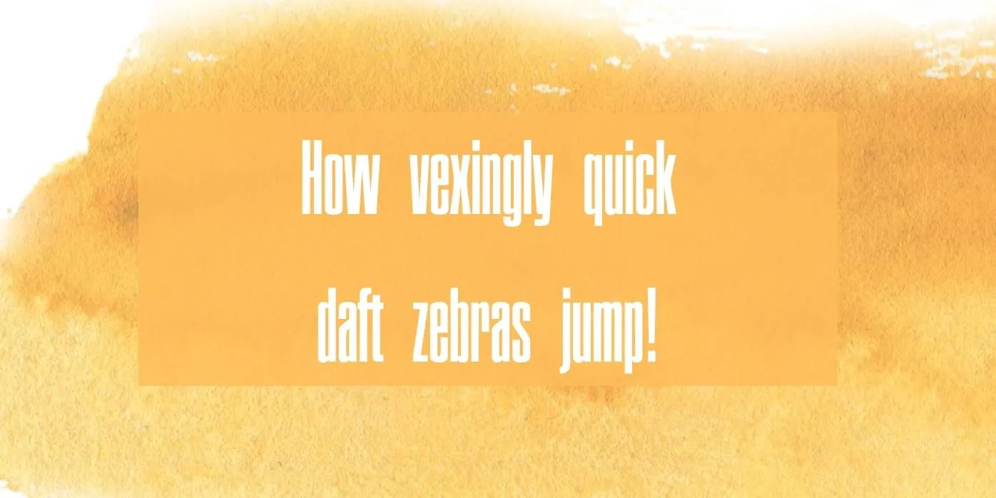 Executive Font Preview