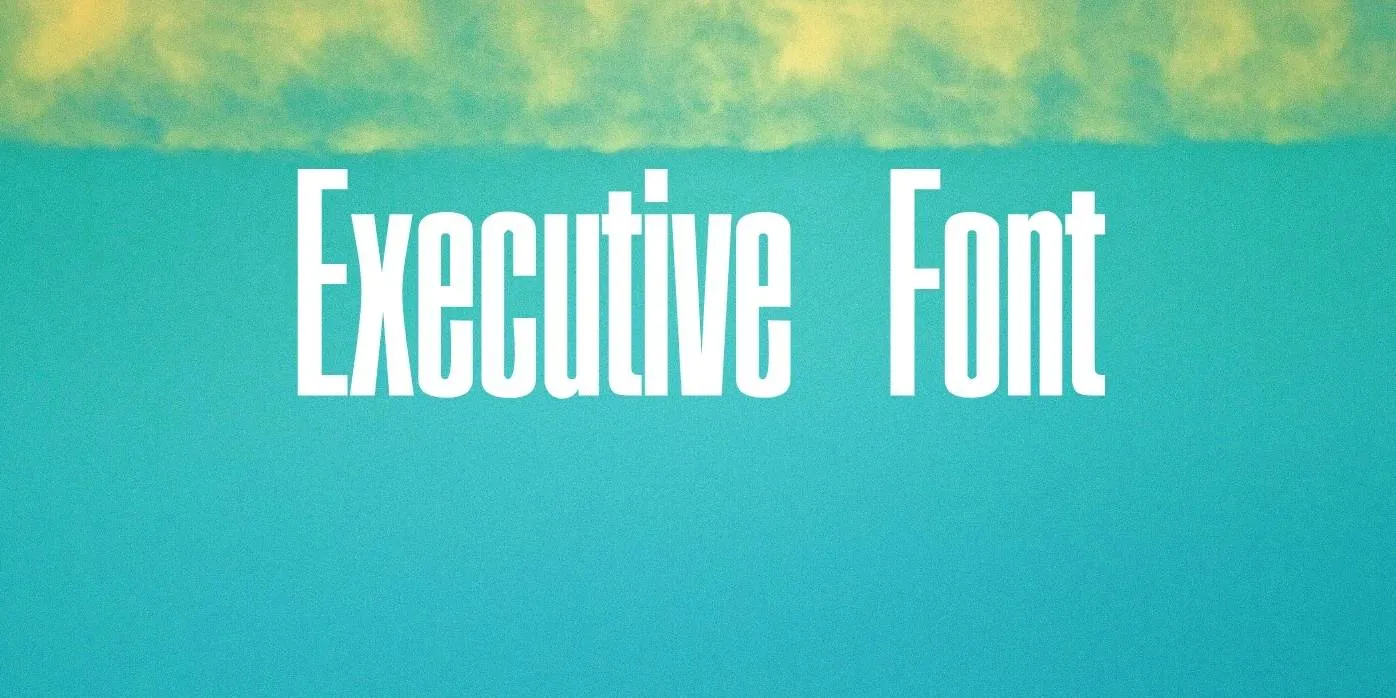 Executive Font