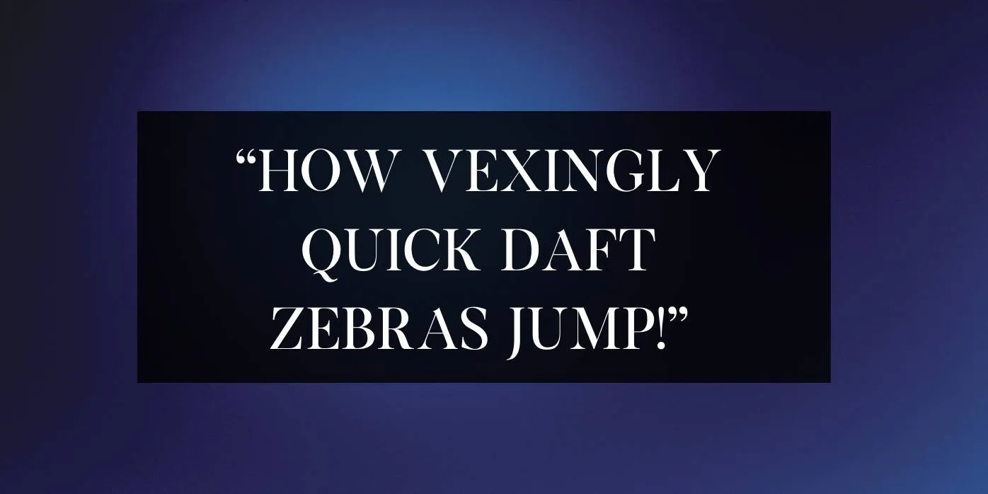 Exodus Font Preview