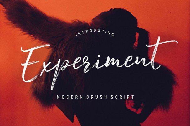 Experiment Brush Script Font