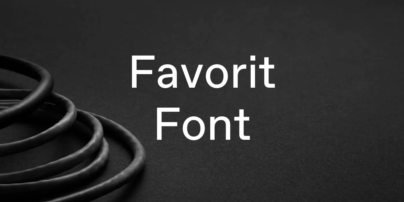 Favorit Font