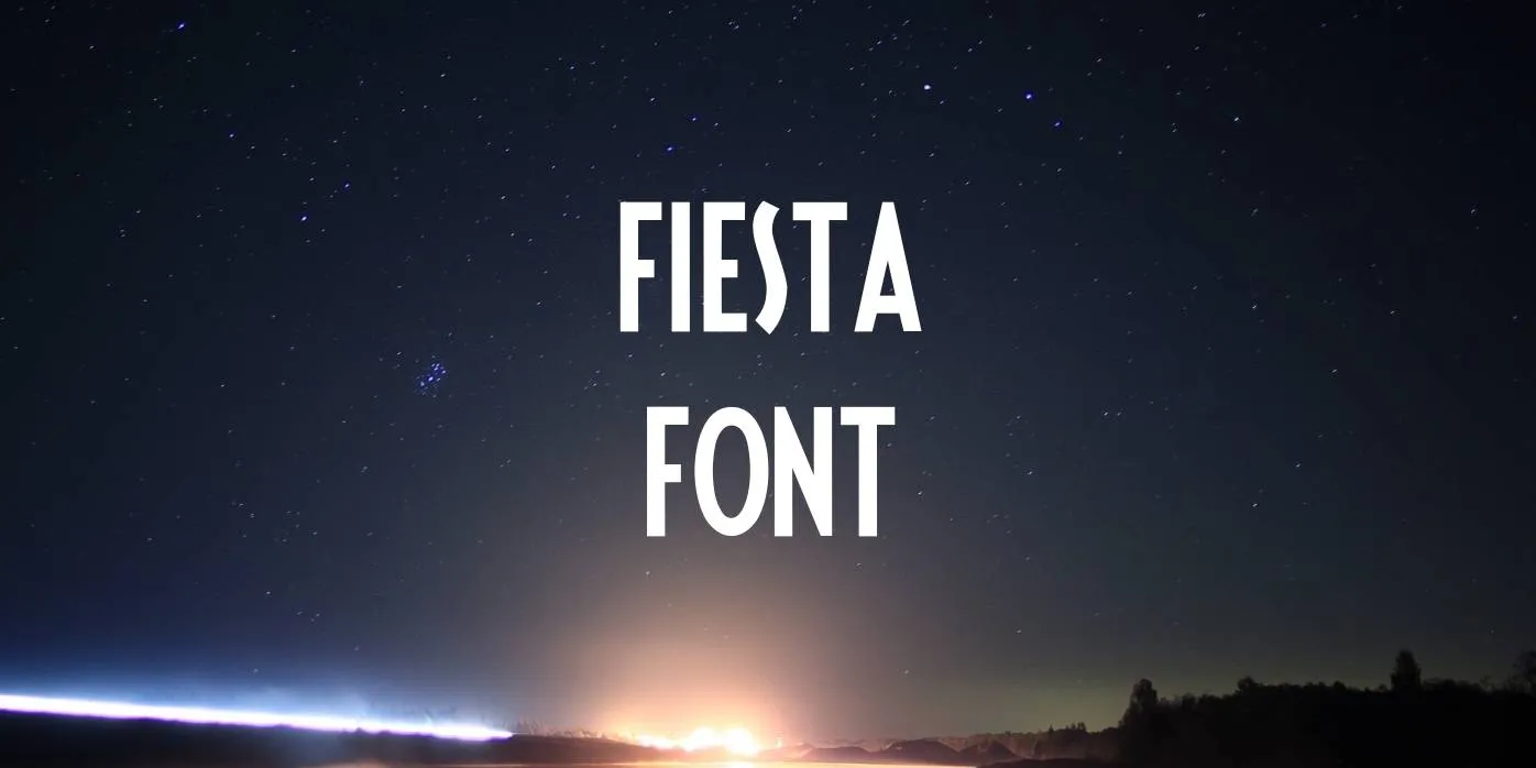 Fiesta Font