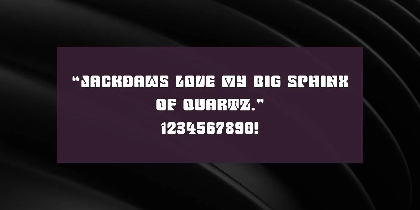 Fillmore Font Preview