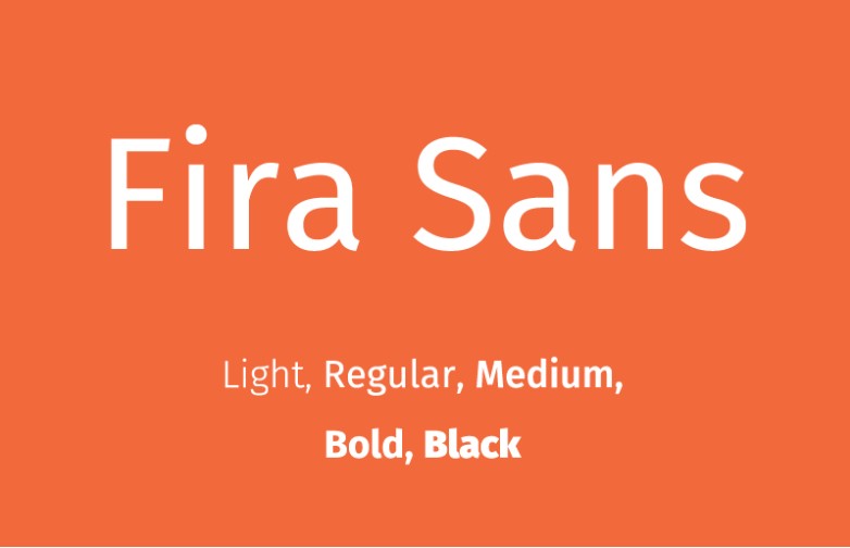 Fira Sans Font