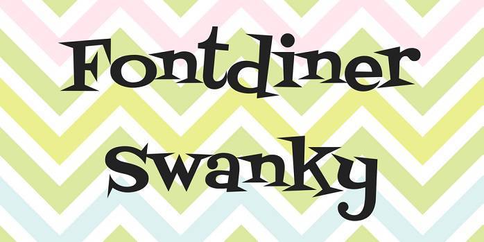 Fontdiner Swanky Font