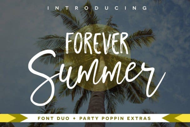 Forever Summer Duo Font