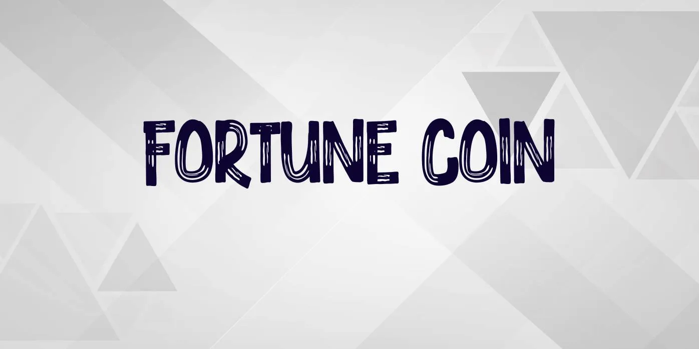 Fortune Coin Font