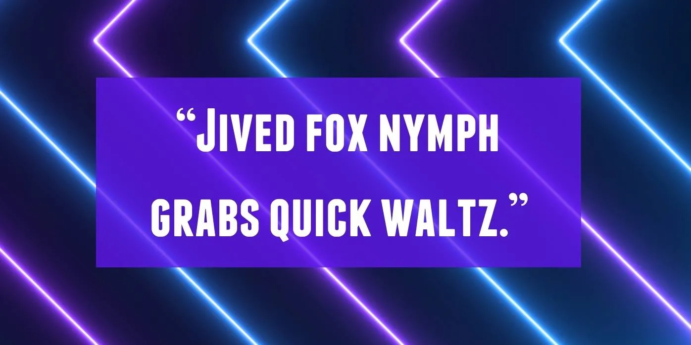 Franchise Font Preview