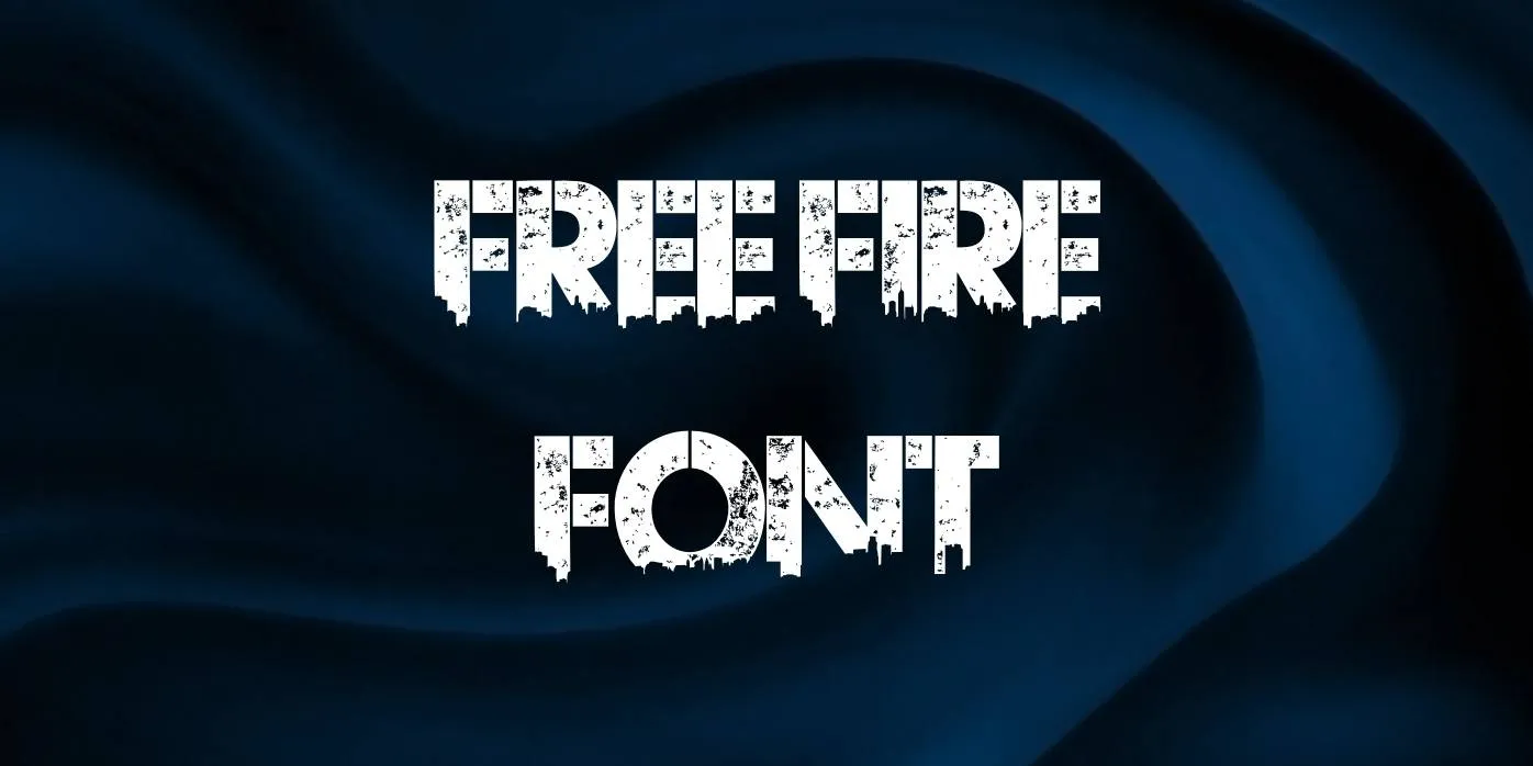 Free Fire Font